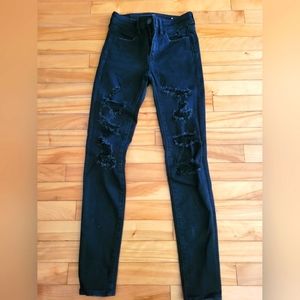 American Eagle Hi-rise jegging size 0 Regular